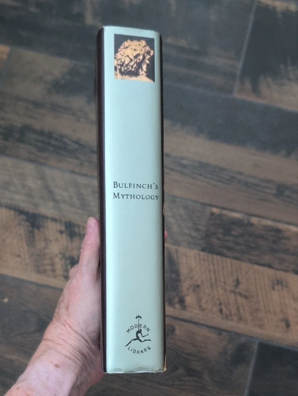 Modern Library Bulfinch's Mythology Vintage Hardcover Book 1993 Laocoon Cover